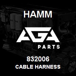 832006 Hamm CABLE HARNESS | AGA Parts