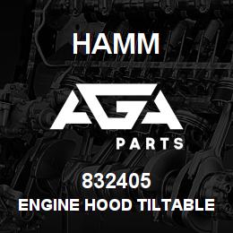 832405 Hamm ENGINE HOOD TILTABLE | AGA Parts