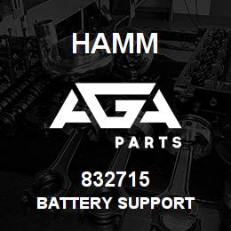 832715 Hamm BATTERY SUPPORT | AGA Parts