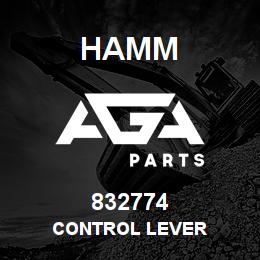 832774 Hamm CONTROL LEVER | AGA Parts