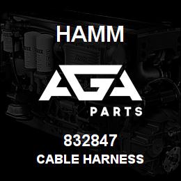 832847 Hamm CABLE HARNESS | AGA Parts