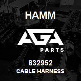 832952 Hamm CABLE HARNESS | AGA Parts