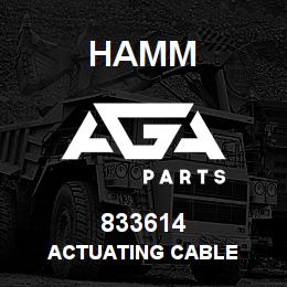 833614 Hamm ACTUATING CABLE | AGA Parts