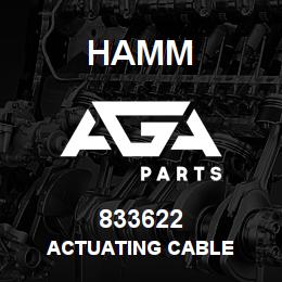 833622 Hamm ACTUATING CABLE | AGA Parts