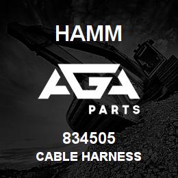 834505 Hamm CABLE HARNESS | AGA Parts