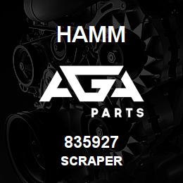 835927 Hamm SCRAPER | AGA Parts
