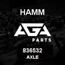 836532 Hamm AXLE | AGA Parts