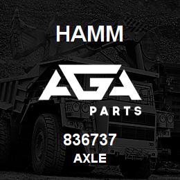 836737 Hamm AXLE | AGA Parts