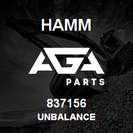 837156 Hamm UNBALANCE | AGA Parts