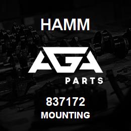 837172 Hamm MOUNTING | AGA Parts