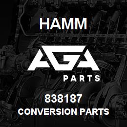 838187 Hamm CONVERSION PARTS | AGA Parts