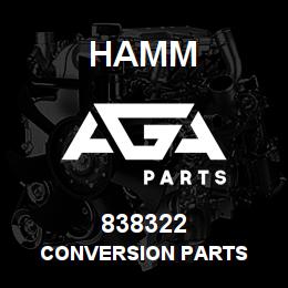838322 Hamm CONVERSION PARTS | AGA Parts