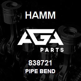 838721 Hamm PIPE BEND | AGA Parts