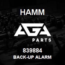 839884 Hamm BACK-UP ALARM | AGA Parts