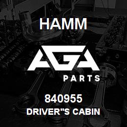 840955 Hamm DRIVER'S CABIN | AGA Parts