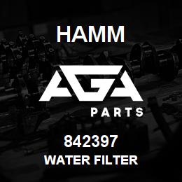 842397 Hamm WATER FILTER | AGA Parts