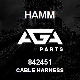 842451 Hamm CABLE HARNESS | AGA Parts