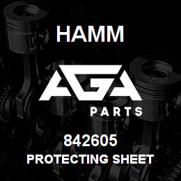 842605 Hamm PROTECTING SHEET | AGA Parts
