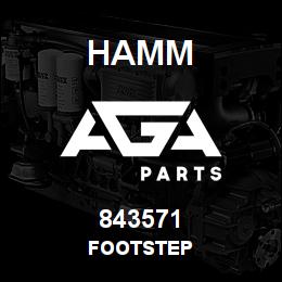 843571 Hamm FOOTSTEP | AGA Parts