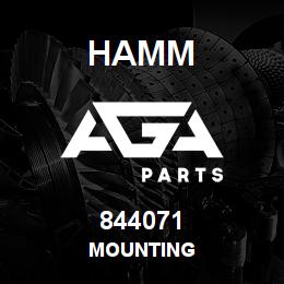 844071 Hamm MOUNTING | AGA Parts