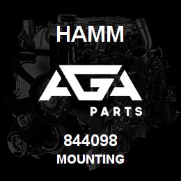 844098 Hamm MOUNTING | AGA Parts