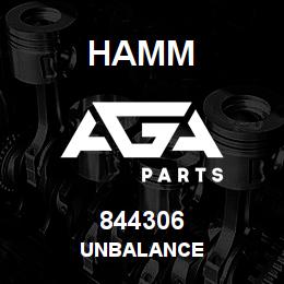 844306 Hamm UNBALANCE | AGA Parts