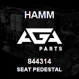 844314 Hamm SEAT PEDESTAL | AGA Parts
