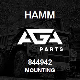 844942 Hamm MOUNTING | AGA Parts