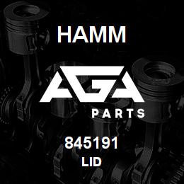 845191 Hamm LID | AGA Parts