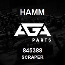 845388 Hamm SCRAPER | AGA Parts