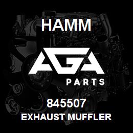 845507 Hamm EXHAUST MUFFLER | AGA Parts