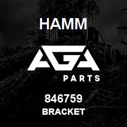 846759 Hamm BRACKET | AGA Parts