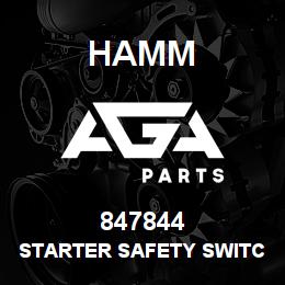 847844 Hamm STARTER SAFETY SWITCH | AGA Parts