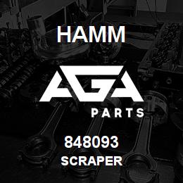 848093 Hamm SCRAPER | AGA Parts