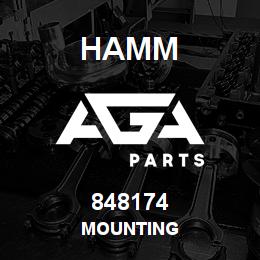 848174 Hamm MOUNTING | AGA Parts