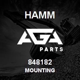 848182 Hamm MOUNTING | AGA Parts