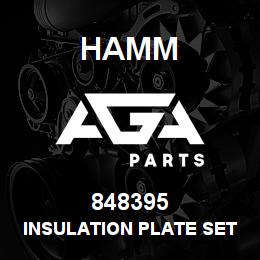 848395 Hamm INSULATION PLATE SET | AGA Parts