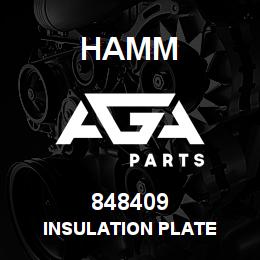 848409 Hamm INSULATION PLATE | AGA Parts