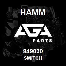 849030 Hamm SWITCH | AGA Parts