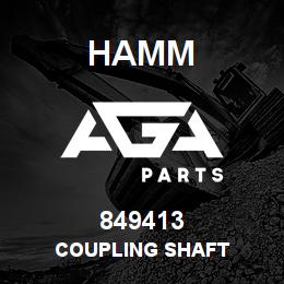 849413 Hamm COUPLING SHAFT | AGA Parts