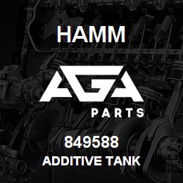 849588 Hamm ADDITIVE TANK | AGA Parts