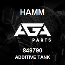 849790 Hamm ADDITIVE TANK | AGA Parts