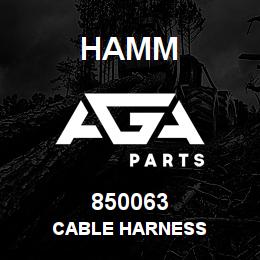 850063 Hamm CABLE HARNESS | AGA Parts