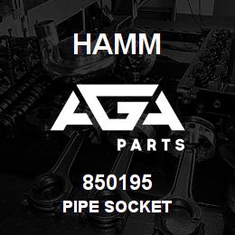 850195 Hamm PIPE SOCKET | AGA Parts