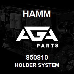 850810 Hamm HOLDER SYSTEM | AGA Parts