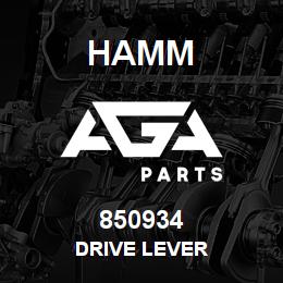 850934 Hamm DRIVE LEVER | AGA Parts