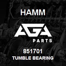 851701 Hamm TUMBLE BEARING | AGA Parts