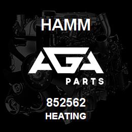 852562 Hamm HEATING | AGA Parts