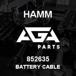 852635 Hamm BATTERY CABLE | AGA Parts