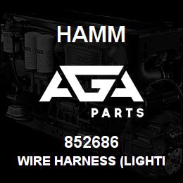 852686 Hamm WIRE HARNESS (LIGHTING) | AGA Parts